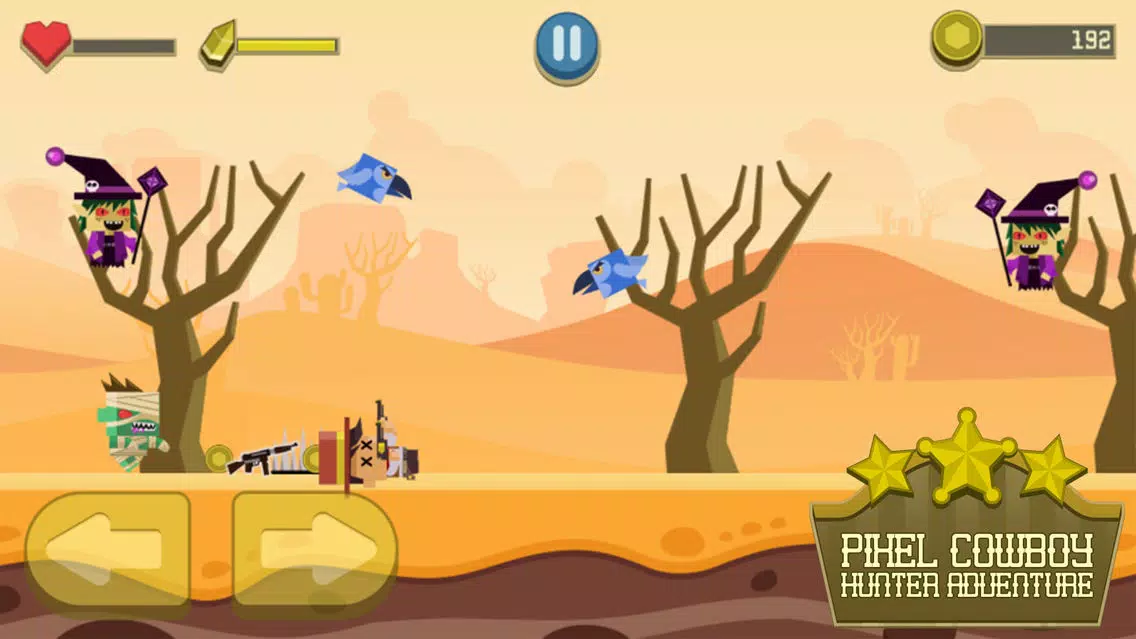 Pixel Cowboy Hunter Adventure স্ক্রিনশট