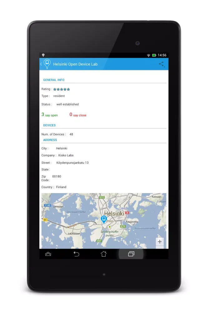 Open Device Lab Screenshots