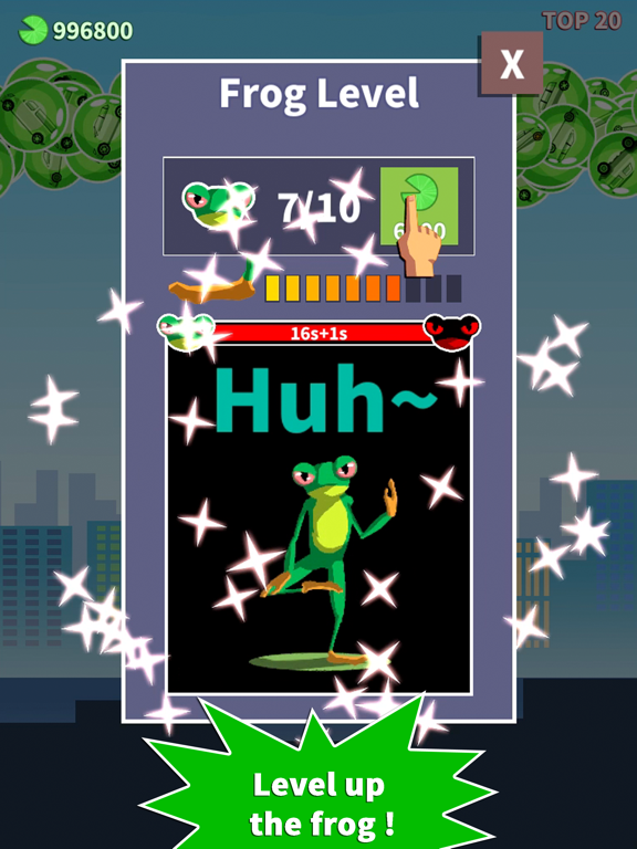 the Frog in Fury iPad 應用截圖