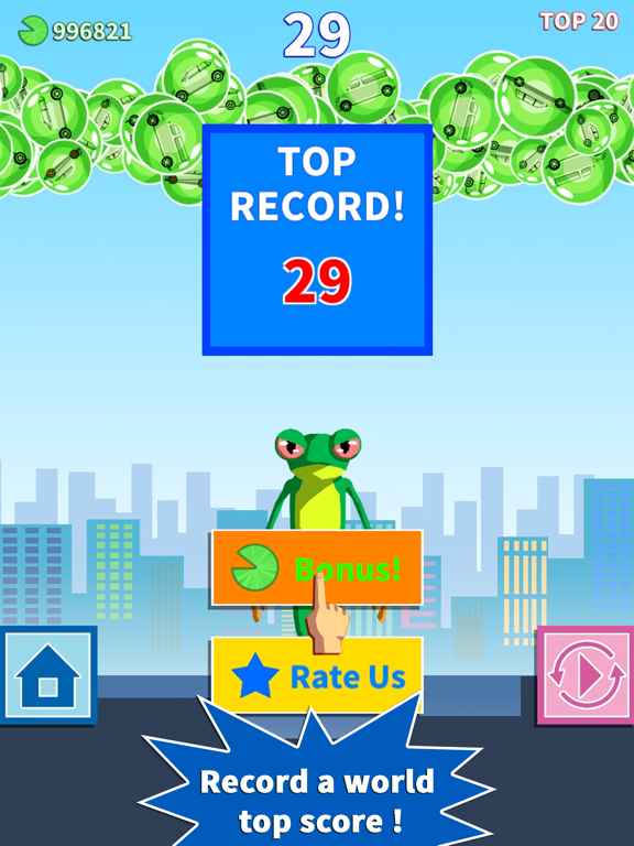 the Frog in Fury iPad 應用截圖