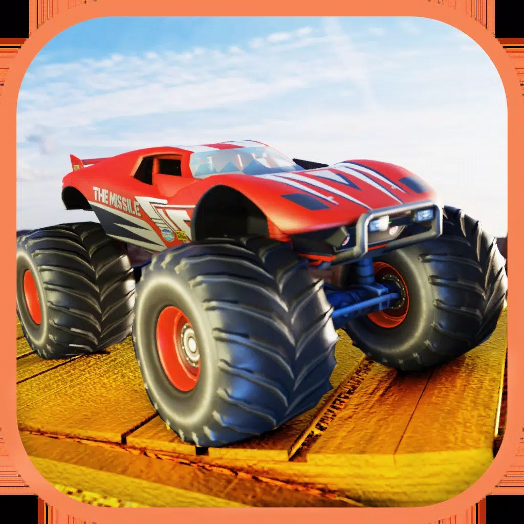 Monster Truck Hill Dash Race Monster Truck Hill Dash Race