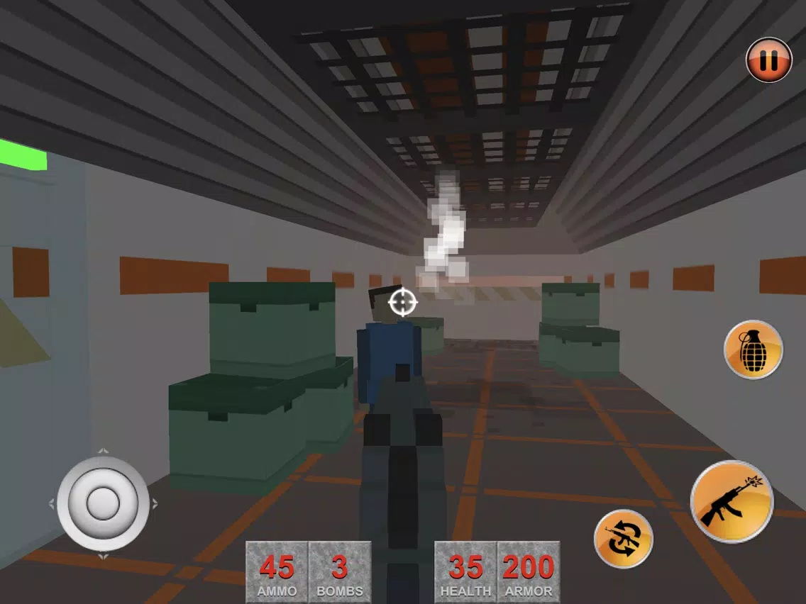 Tangkapan layar Pixel Zombies Planet iPad 