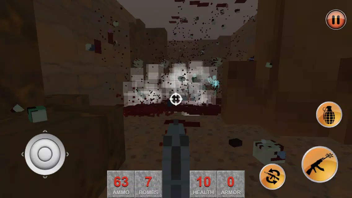 Tangkapan layar Pixel Zombies Planet