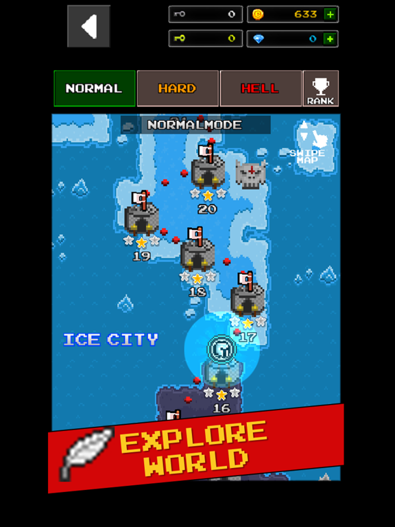 Grow Dungeon Hero iPad 应用截图