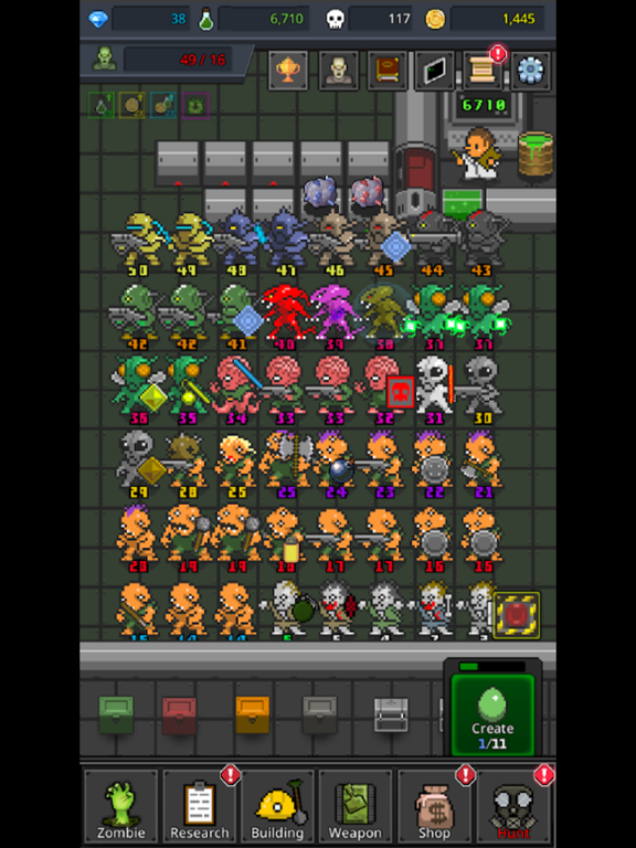 Grow Zombie inc iPad 应用截图