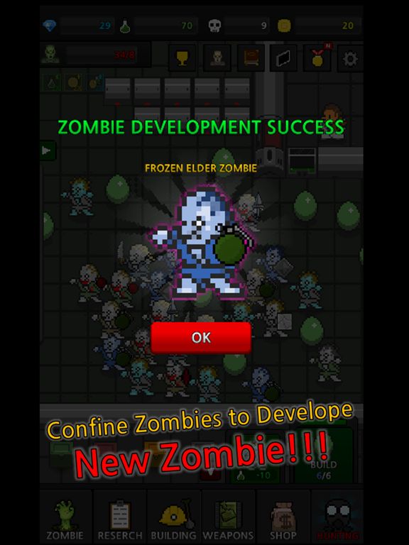 Grow Zombie inc iPad 应用截图