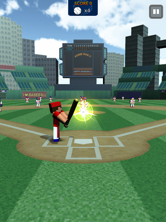 Скриншоты Pixel Homerun 3D iPad 