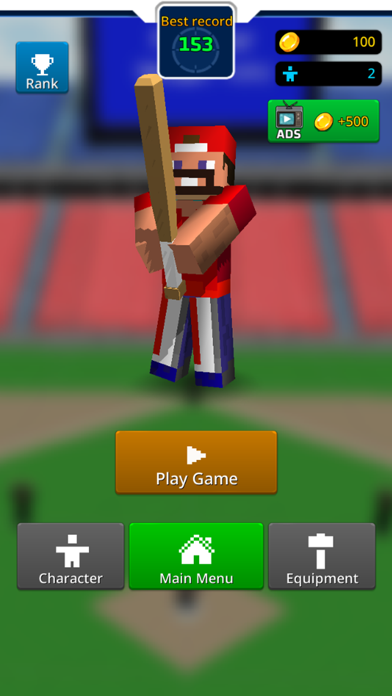 Скриншоты Pixel Homerun 3D