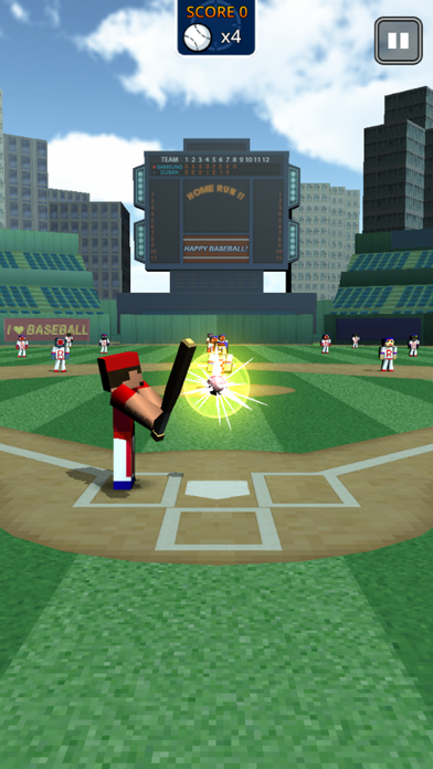 Скриншоты Pixel Homerun 3D