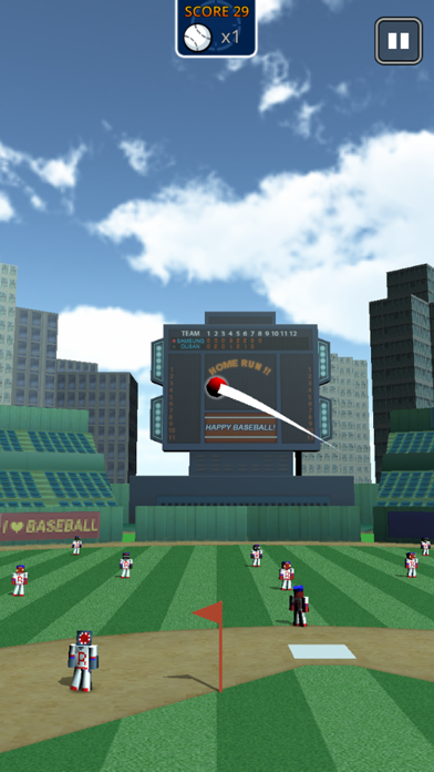 Скриншоты Pixel Homerun 3D
