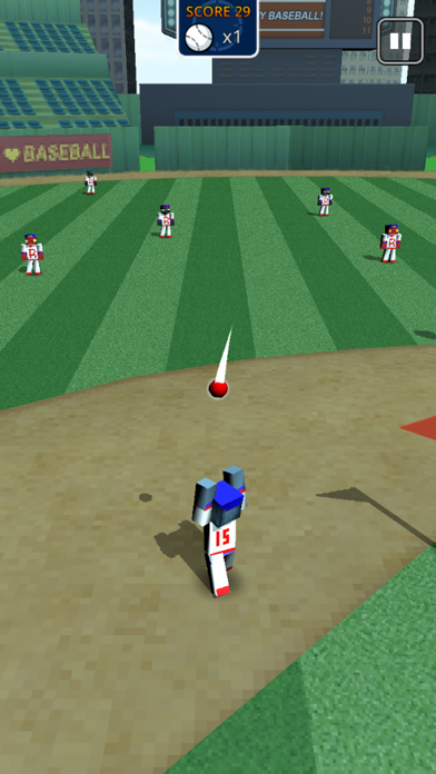 Скриншоты Pixel Homerun 3D