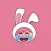 Bunnymoji - Cute Rabbit Bunny Emoji