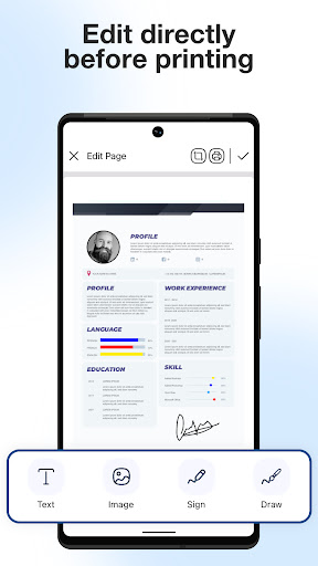 ePrint Smart HPrinter Service Screenshots