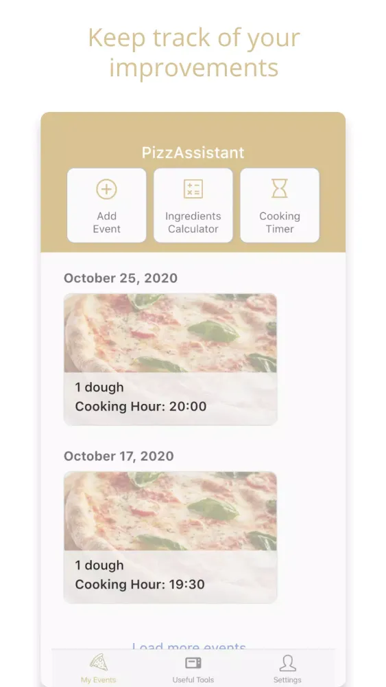 Pizza Dough Calculator Screenshots