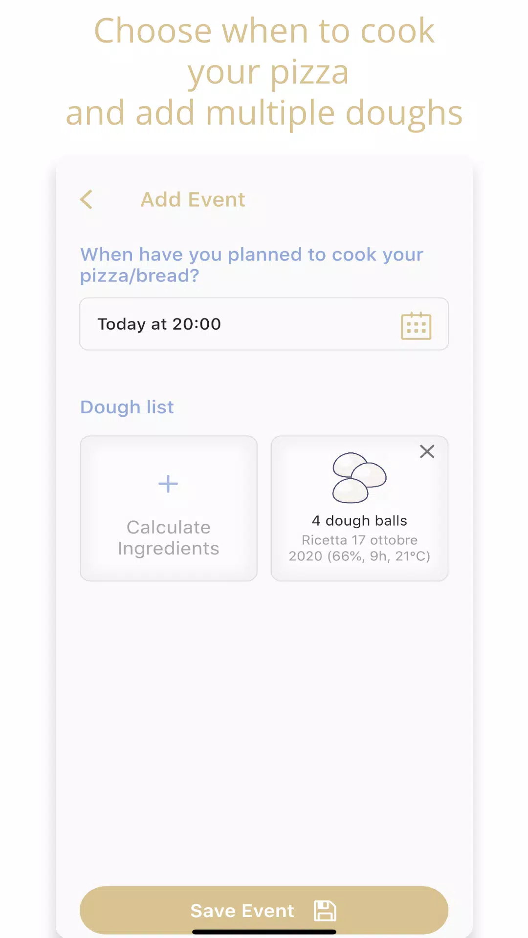 Pizza Dough Calculator应用截图