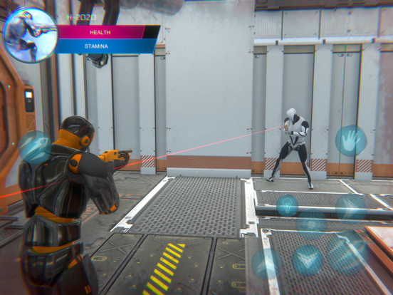 Tangkapan layar Robot Shoot Battle Arena Games iPad 