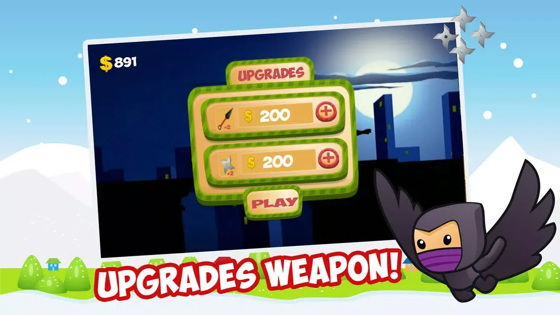 Capturas de pantalla de Ninja Fighting Heroes - Adventure Battle and Run at a village