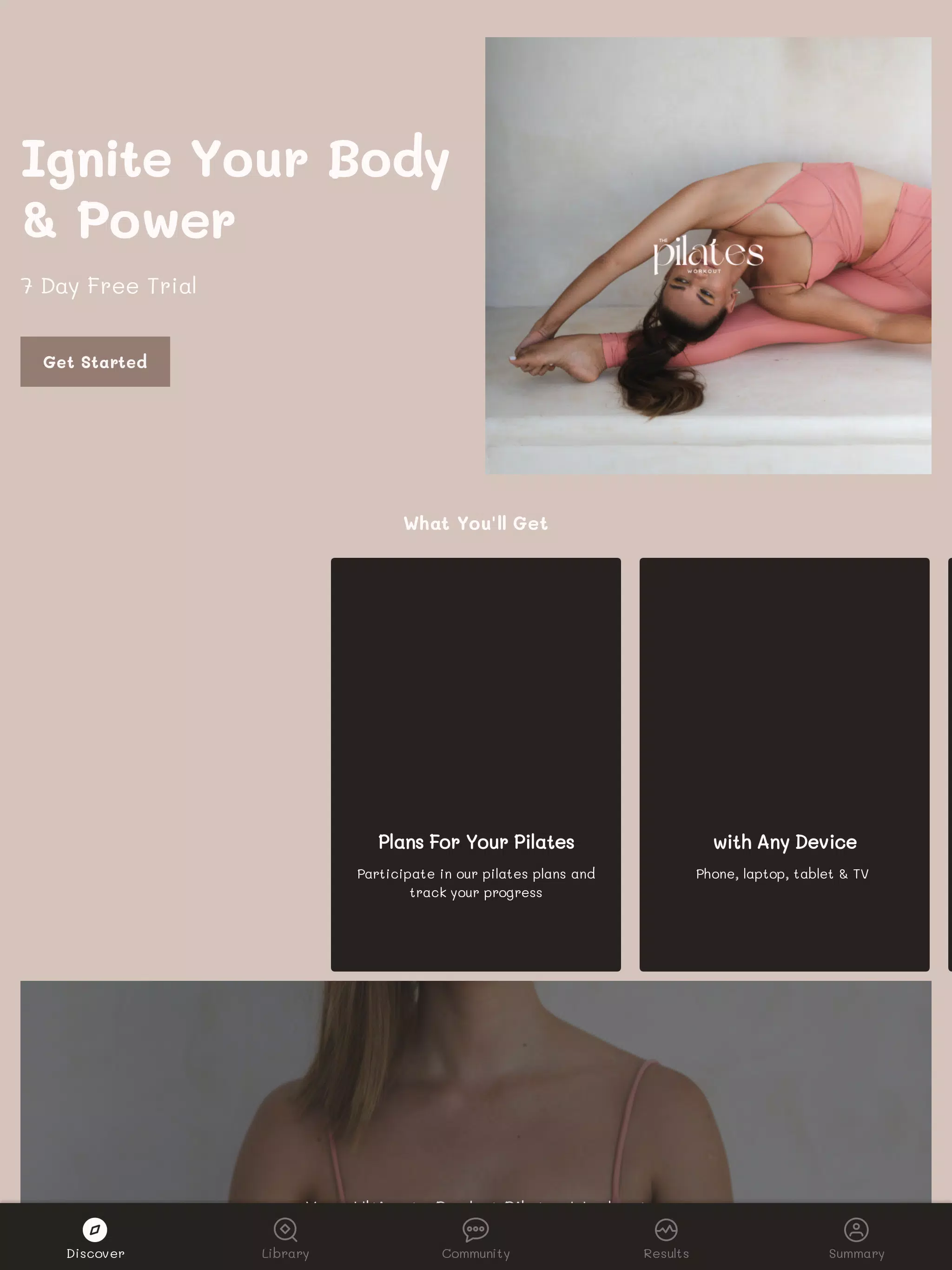 The Pilates Workout Screenshots