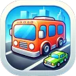 Bus Sort Jam: Parking Puzzle