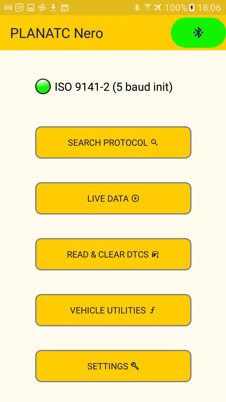 Nero OBDII Scanner PLANATC Screenshots