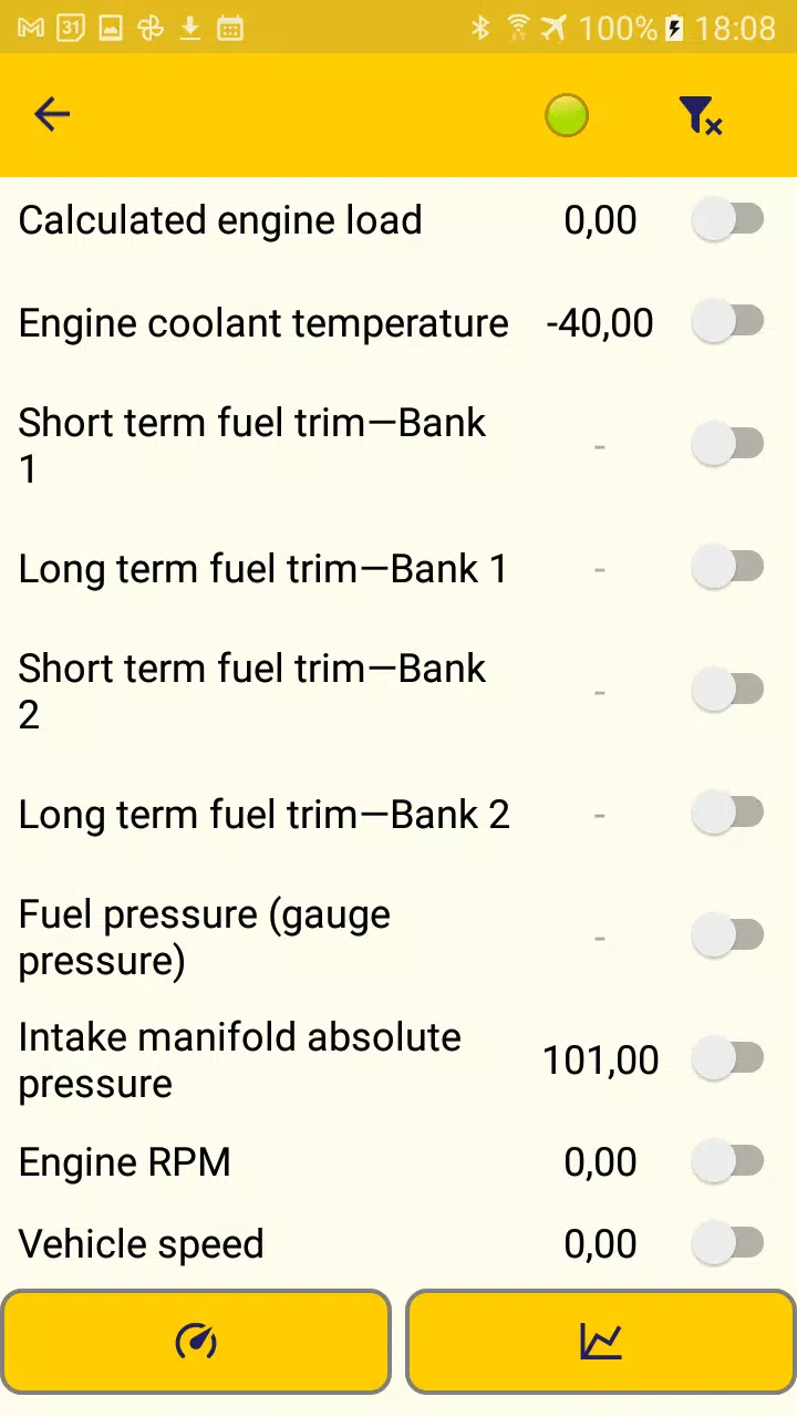 Nero OBDII Scanner PLANATC Screenshots