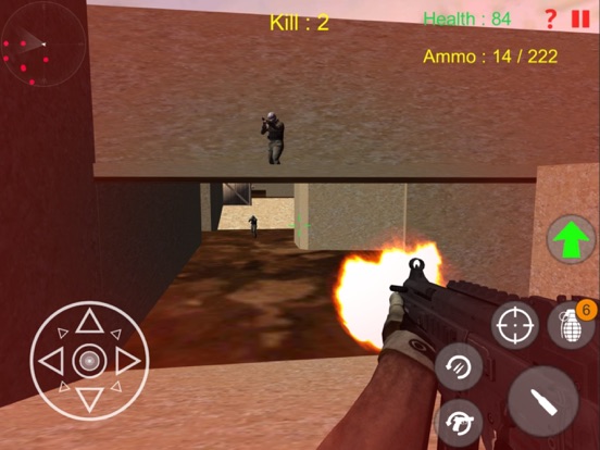 Ảnh chụp màn hình của Shooting Terrorist Attack Game iPad 