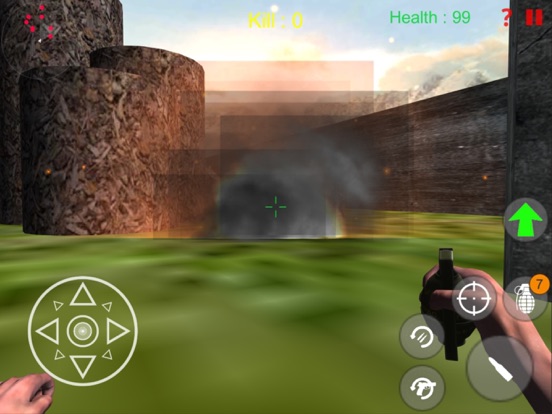 Ảnh chụp màn hình của Shooting Terrorist Attack Game iPad 
