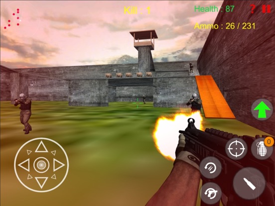 Ảnh chụp màn hình của Shooting Terrorist Attack Game iPad 