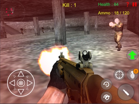 Ảnh chụp màn hình của Shooting Terrorist Attack Game iPad 