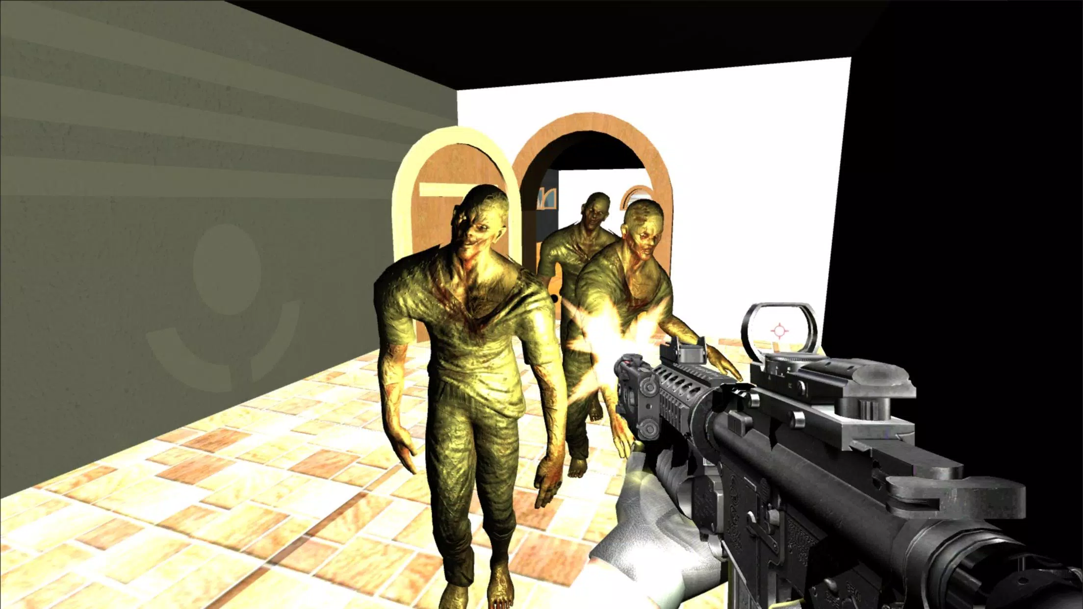 Shooting Zombies 3D Game Screenshots