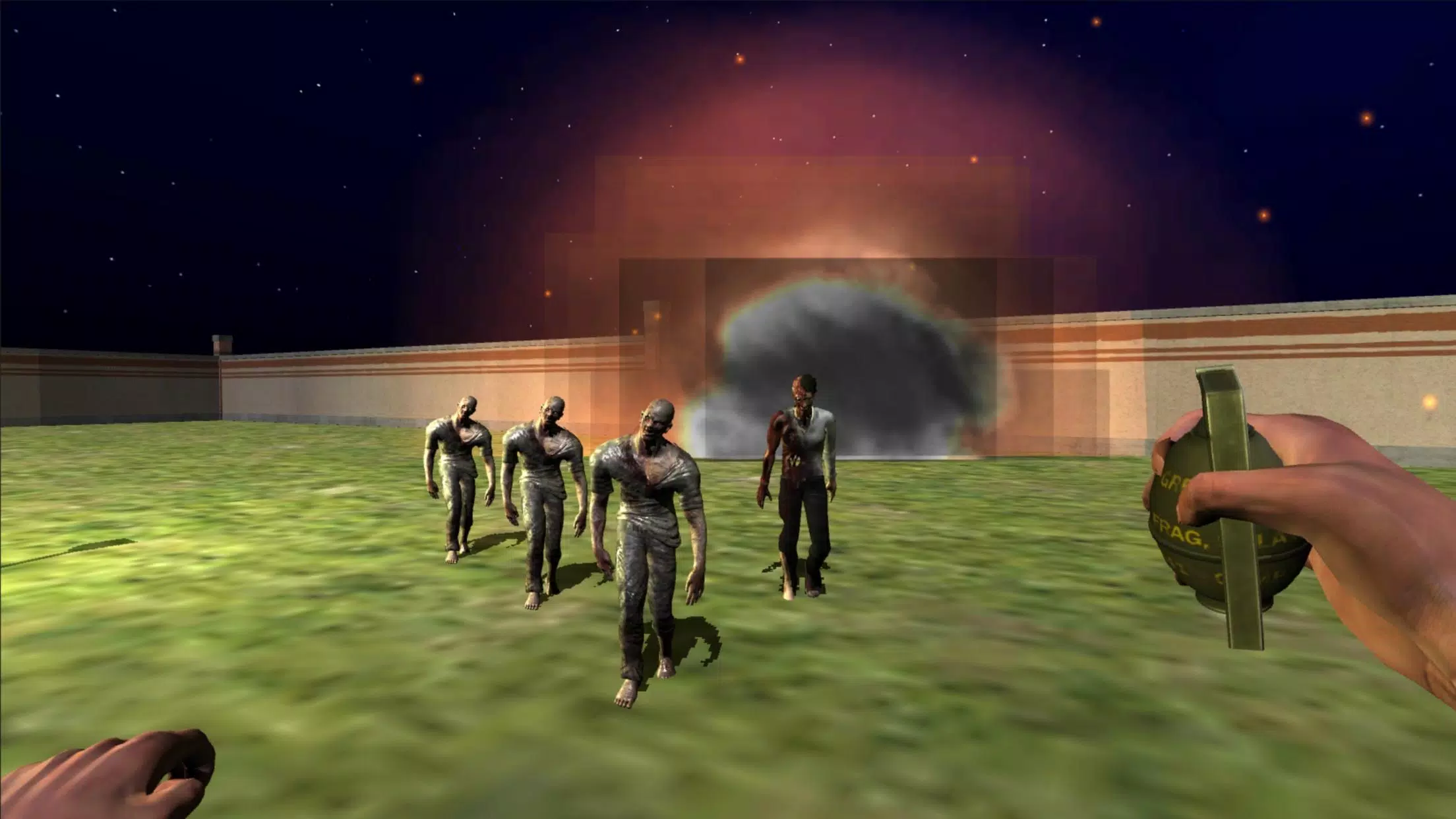Shooting Zombies 3D Game Screenshots