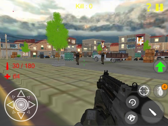 Terrorist Strike Shooting Game iPad 应用截图