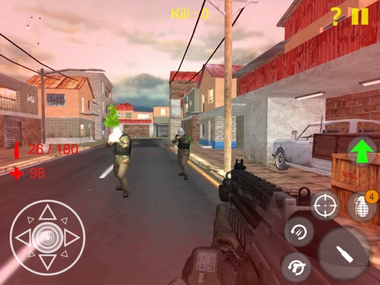 Terrorist Strike Shooting Game iPad 应用截图