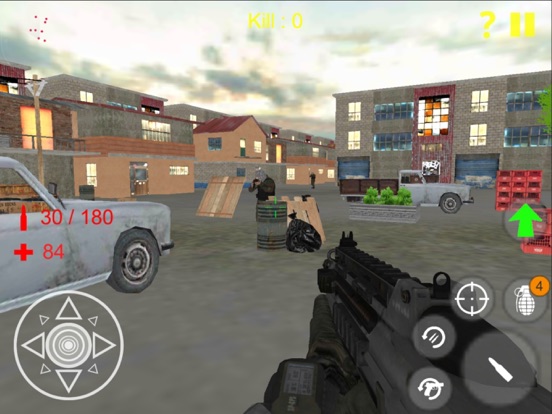 Terrorist Strike Shooting Game iPad 应用截图