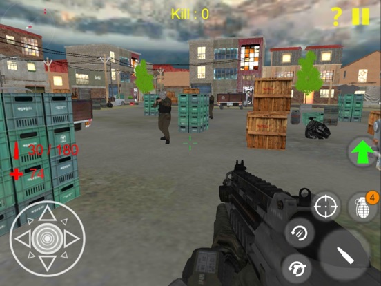 Terrorist Strike Shooting Game iPad 应用截图