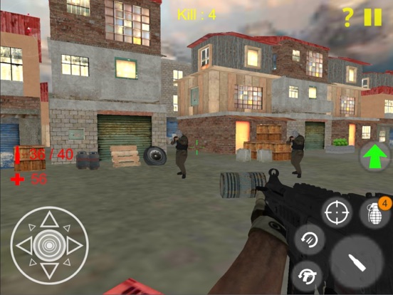 Terrorist Strike Shooting Game iPad 应用截图