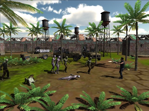 Capturas de tela do A Zombies Killer iPad 