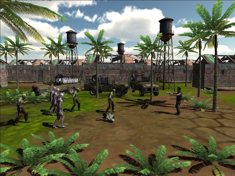 Capturas de tela do A Zombies Killer iPad 