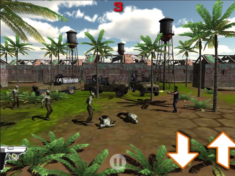 Capturas de tela do A Zombies Killer iPad 