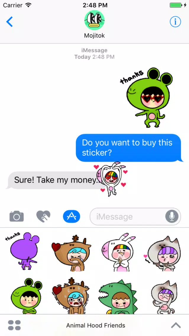 Animalhood Friends Animated Stickers Screenshots