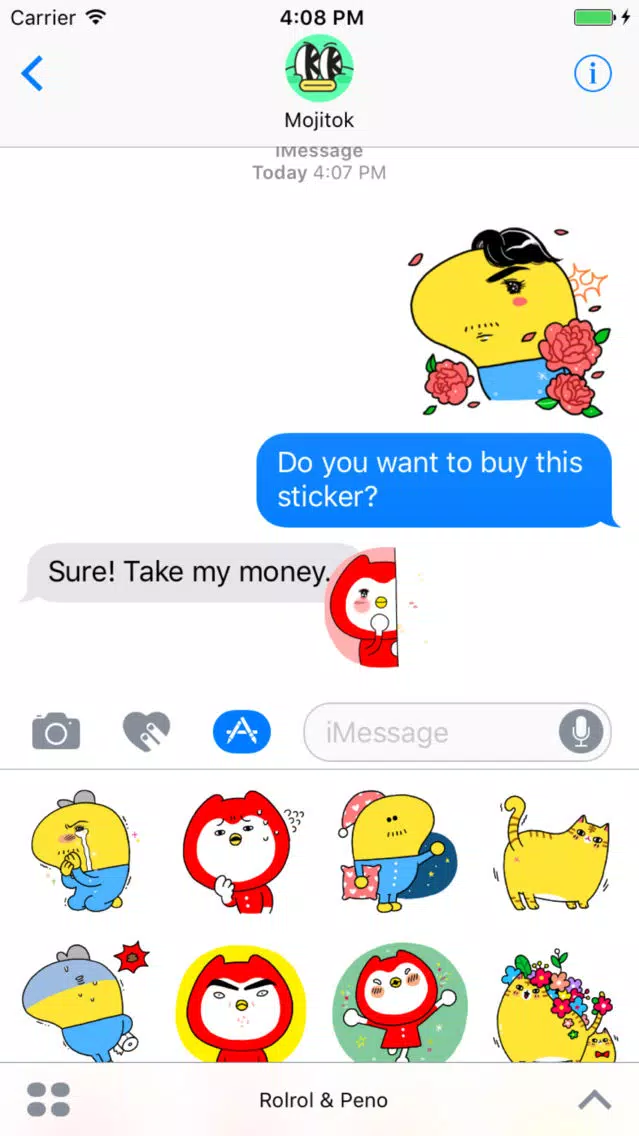 Rolrol & Peno Stickers Screenshots