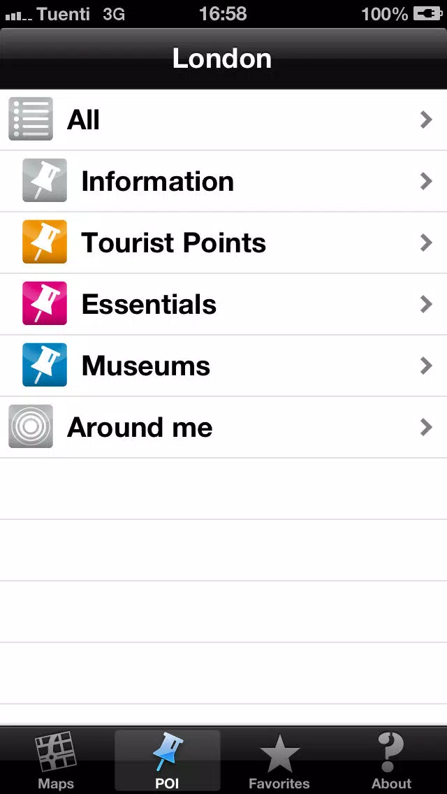 London touristic audio guide (english audio) Screenshots