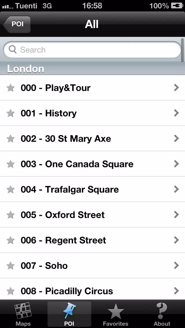 London touristic audio guide (english audio) Screenshots