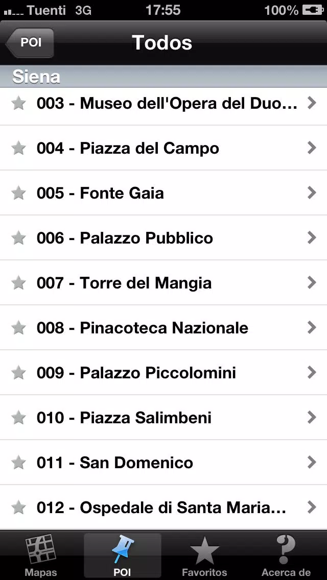 Siena audio guía turística (audio en español) Screenshots