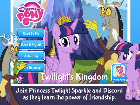 My Little Pony: Twilight’s Kingdom Storybook Deluxe iPad Screenshots