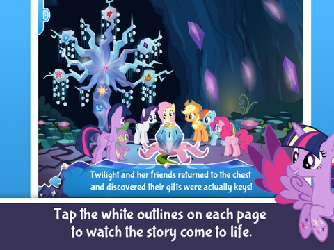 My Little Pony: Twilight’s Kingdom Storybook Deluxe iPad Screenshots