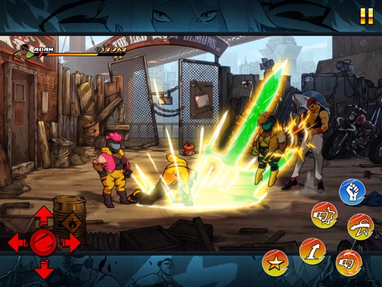 Capturas de pantalla de Streets of Rage 4 iPad 
