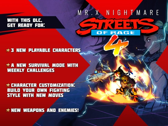 Capturas de pantalla de Streets of Rage 4 iPad 