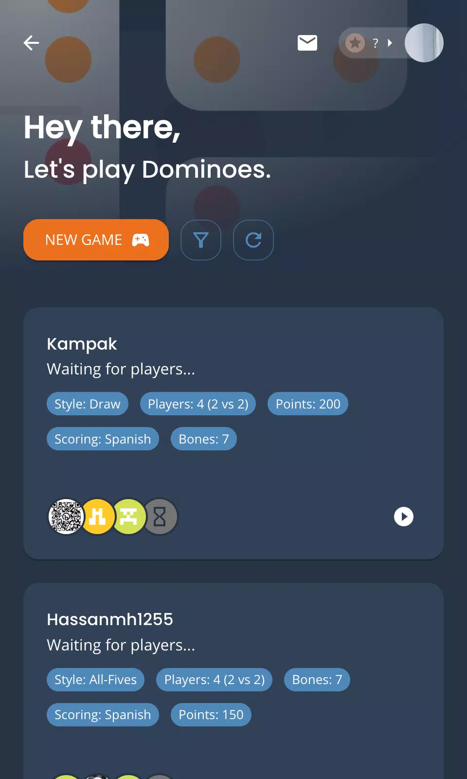 Dominoes PlayDrift Screenshots