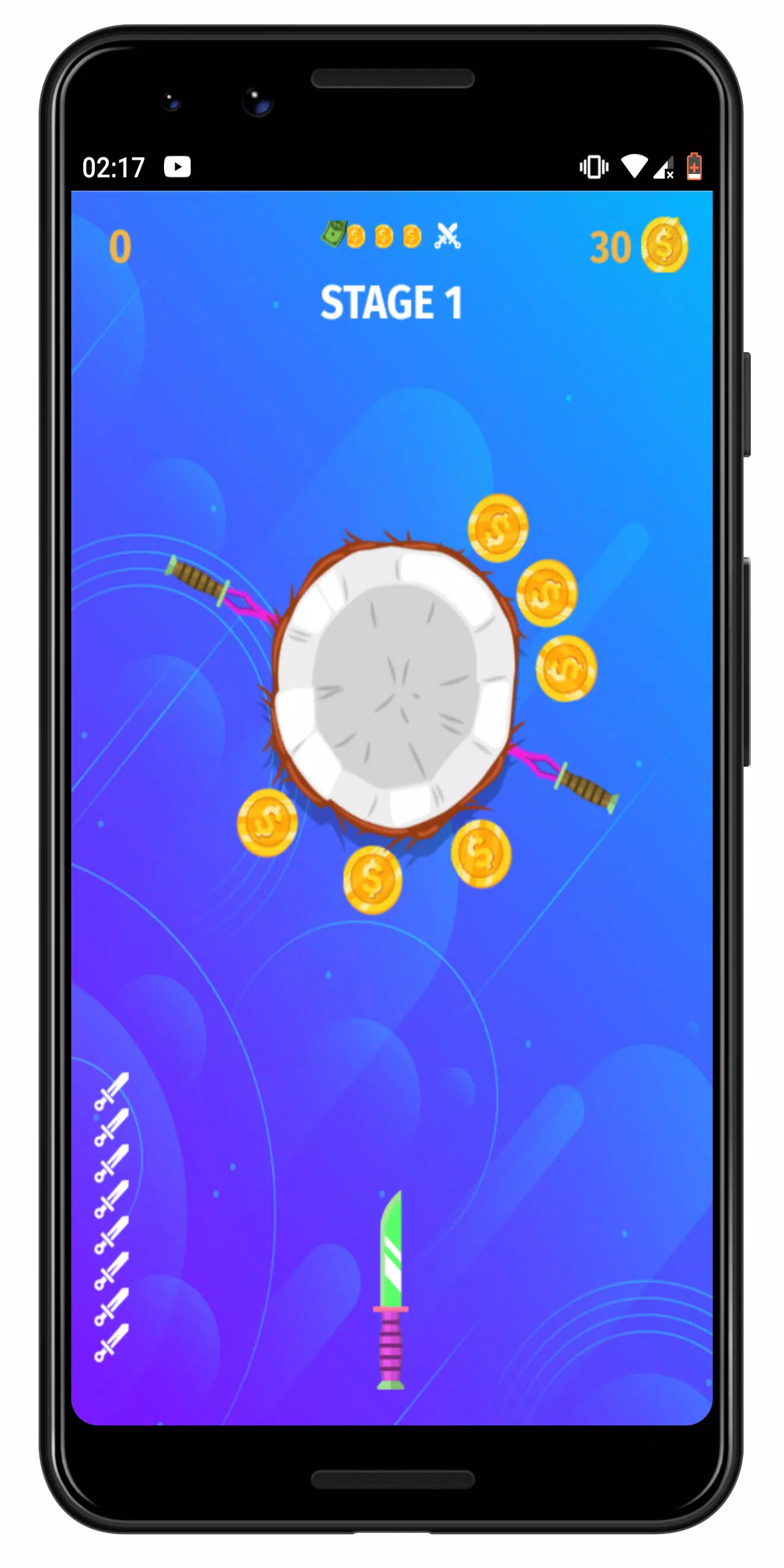 Shooter Knives : Hit Challenge سکرین شاٹس